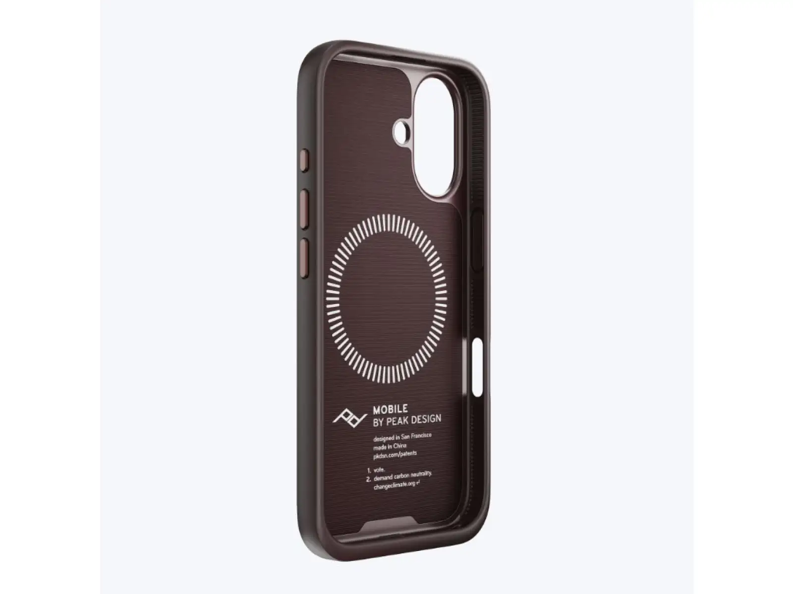 Peak Design Mobile Everyday Fabric Case iPhone 16 etui do telefonu Eclipse