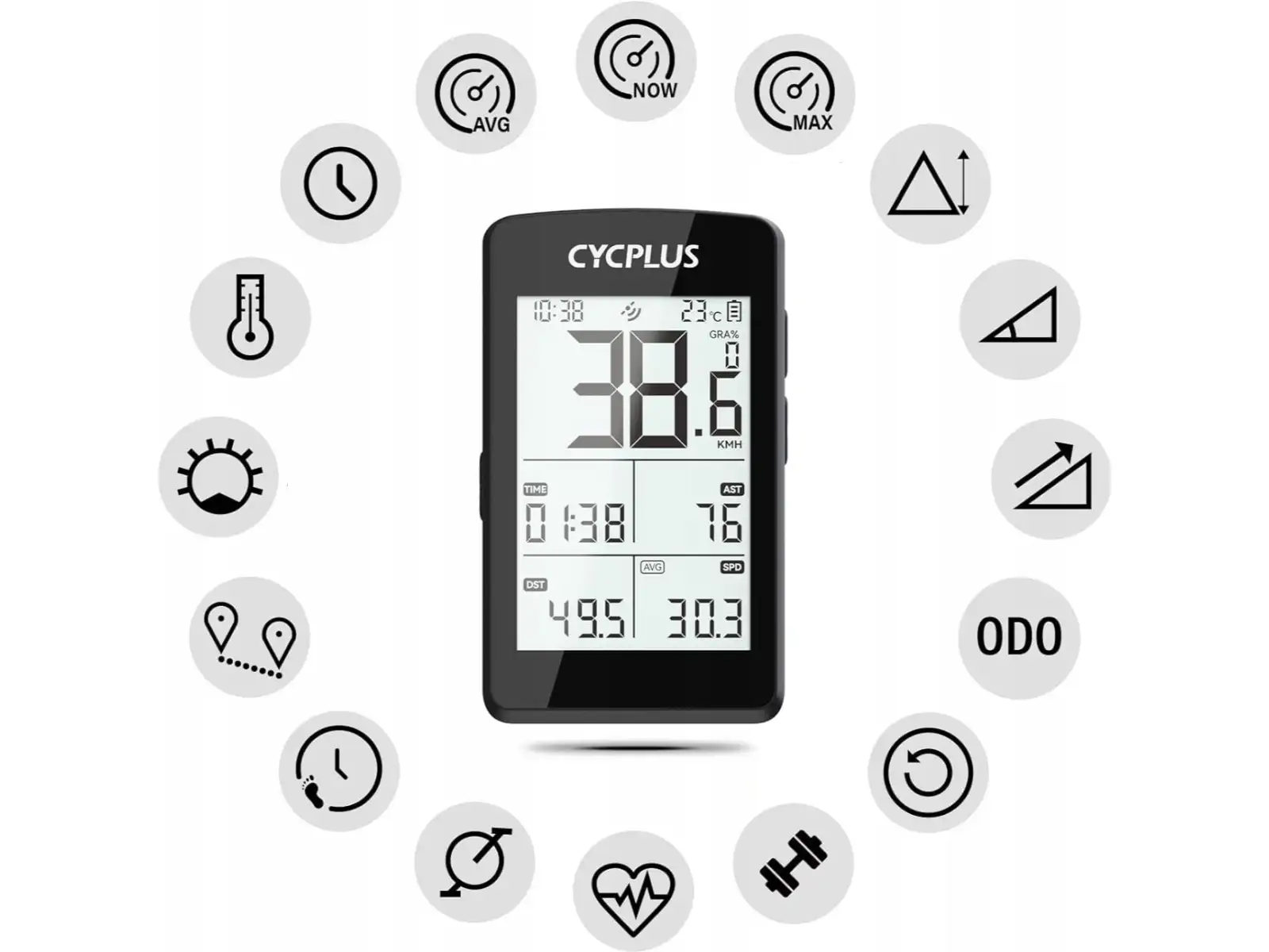 Cycplus M3 licznik rowerowy