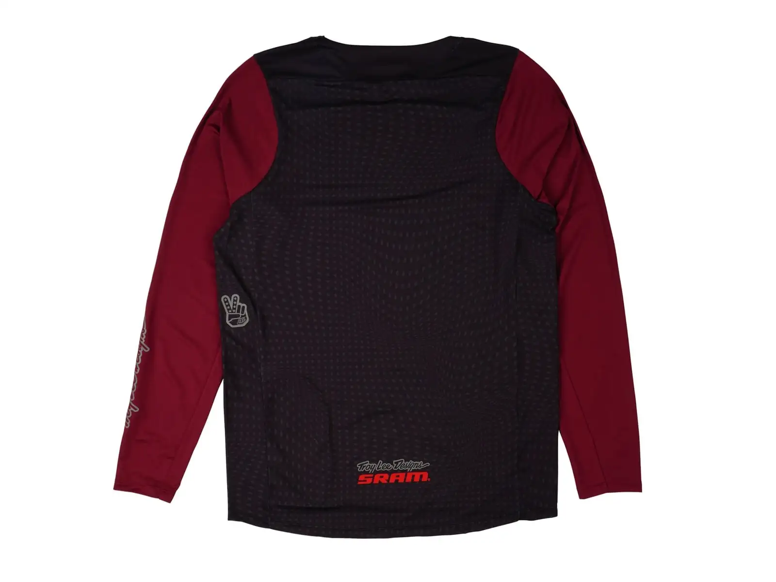 Troy Lee Designs x SRAM Skyline męska koszulka z długim rękawem Radioscape Black/Berry