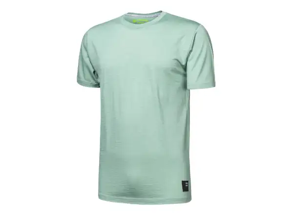 Sensor Merino Cordura męska koszulka z krótkim rękawem Basil Green