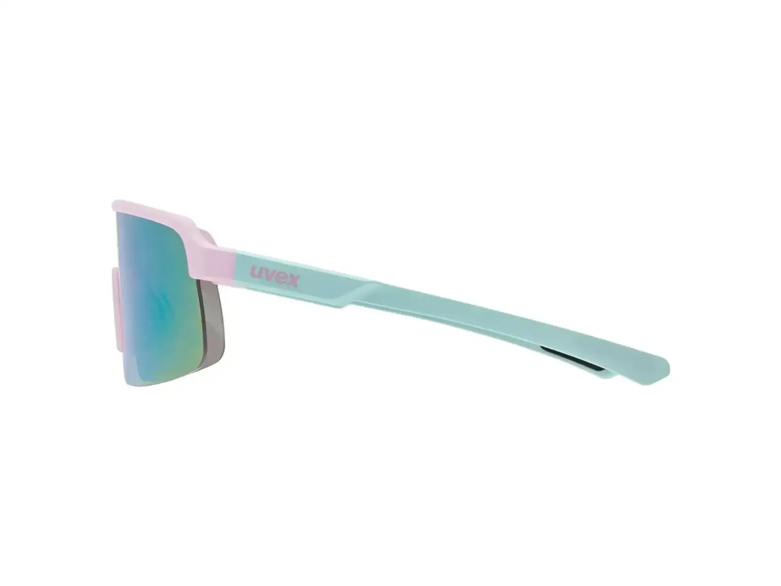 Uvex Dyrt JR. okulary dziecięce Pink/Green Matt/Mirror Pink