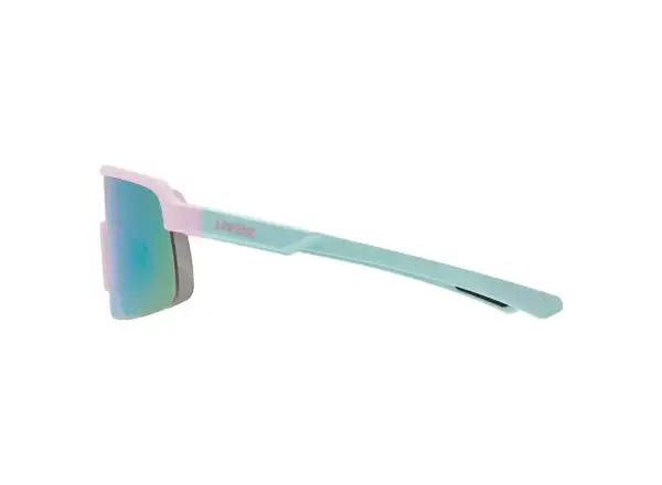 Uvex Dyrt JR. okulary dziecięce Pink/Green Matt/Mirror Pink