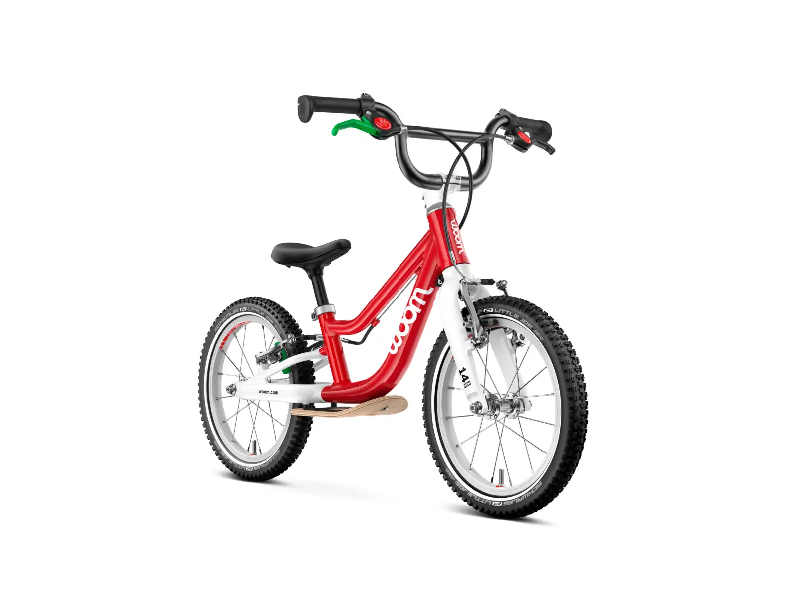 Woom GO 1 Plus rowerek biegowy dziecięcy 14" Red