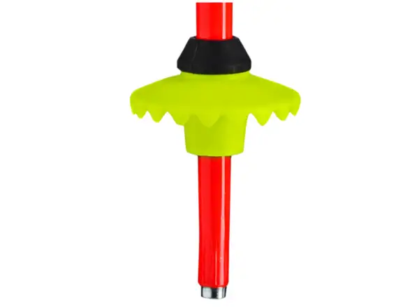 Leki Racing Kids dziecięce kije zjazdowe Bright Red/Black/Neon Yellow