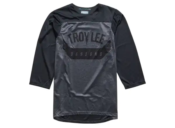Troy Lee Designs Ruckus Arc męska koszulka rowerowa 3/4 rękawa Black
