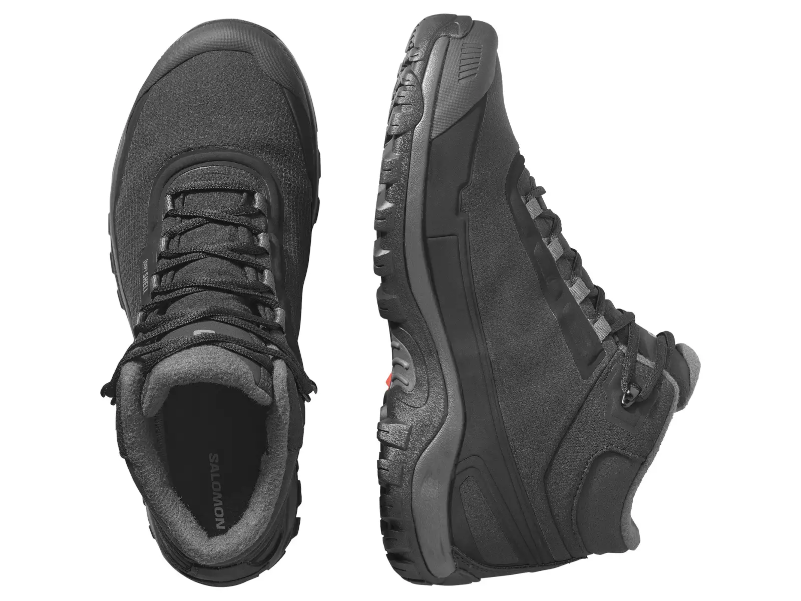 Salomon Shelter WP męskie zimowe buty Black/Asphalt/Castlerock