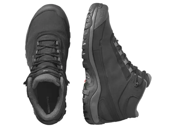 Salomon Shelter WP męskie zimowe buty Black/Asphalt/Castlerock