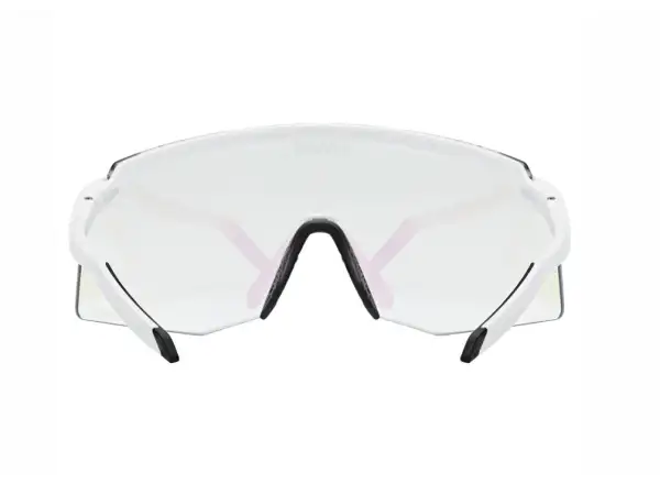 Uvex Pace Stage Variomatic okulary White Matt/Mirror Green