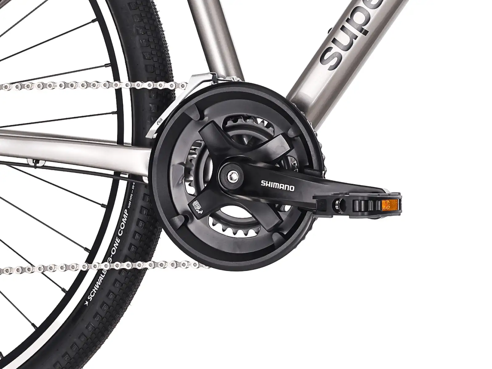Superior Blox 6.0 rower trekkingowy Gloss Dark Chrome