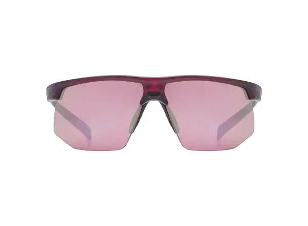Uvex Aerios okulary Cranberry Matt / Mir. Rose