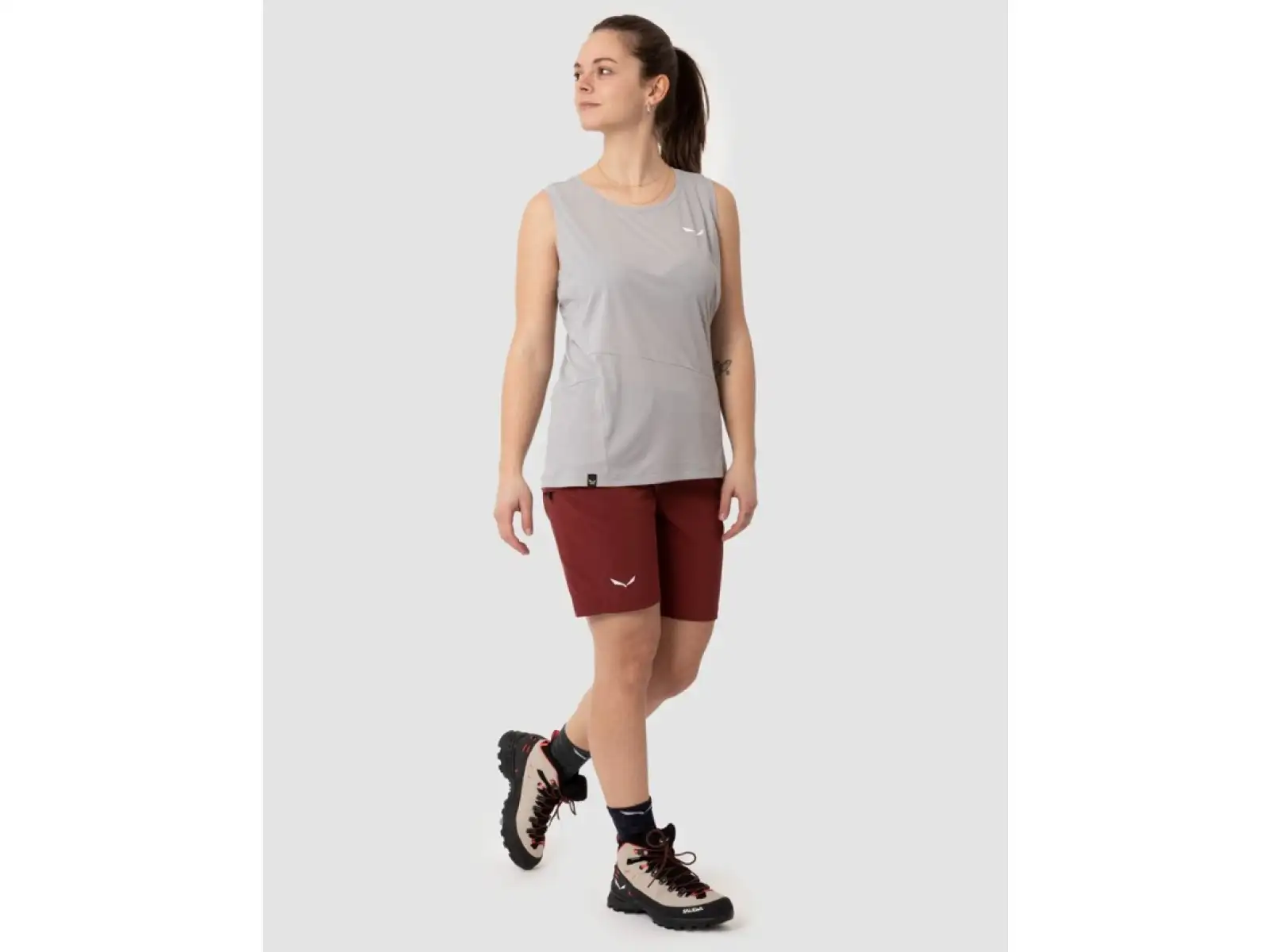 Salewa Puez Sporty Dry damski top Morning Blue