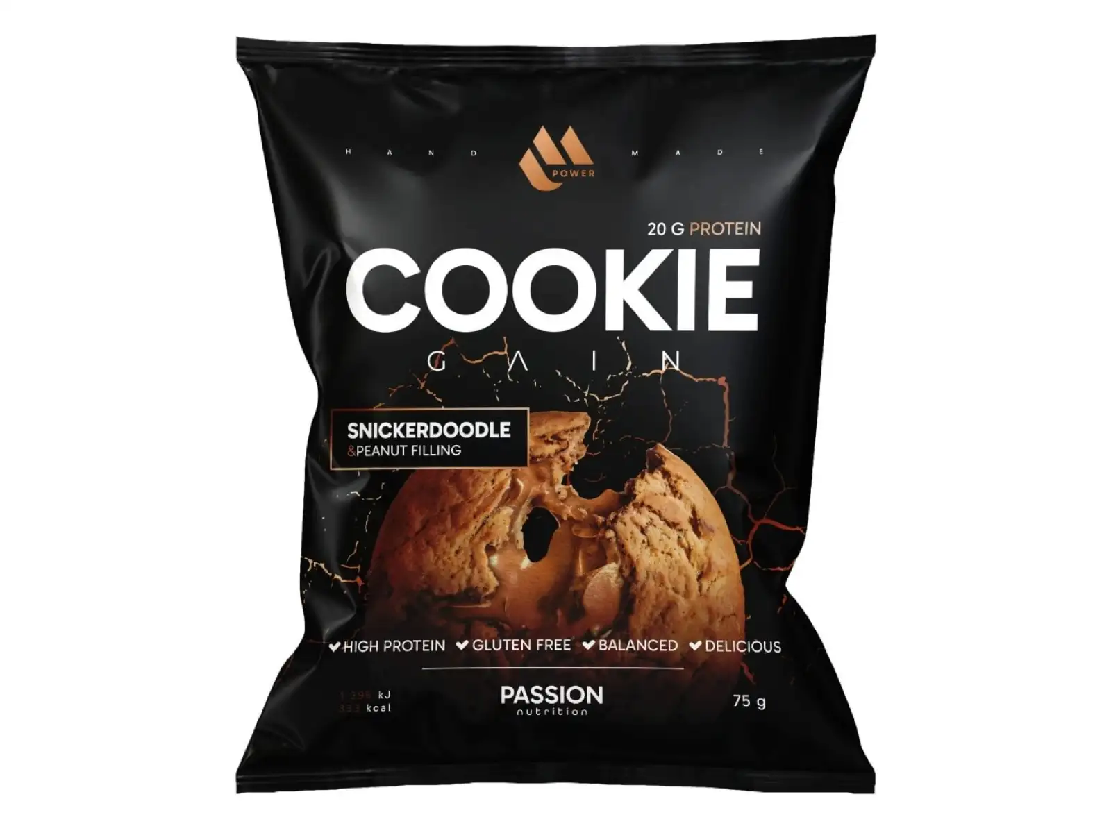 Passion MPower Cookie Gain 75g Snickerdoodle nadzienie orzechowe