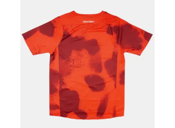Troy Lee Designs Skyline Flared dziecięca koszulka z krótkim rękawem Fiery Red