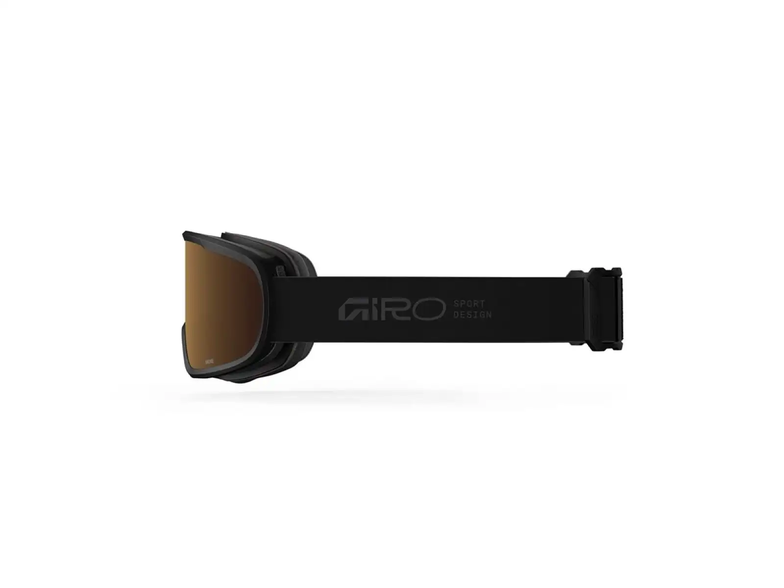 Giro Moxie damskie gogle narciarskie Black Stacked/Amber Gold/Yellow (2szyby)