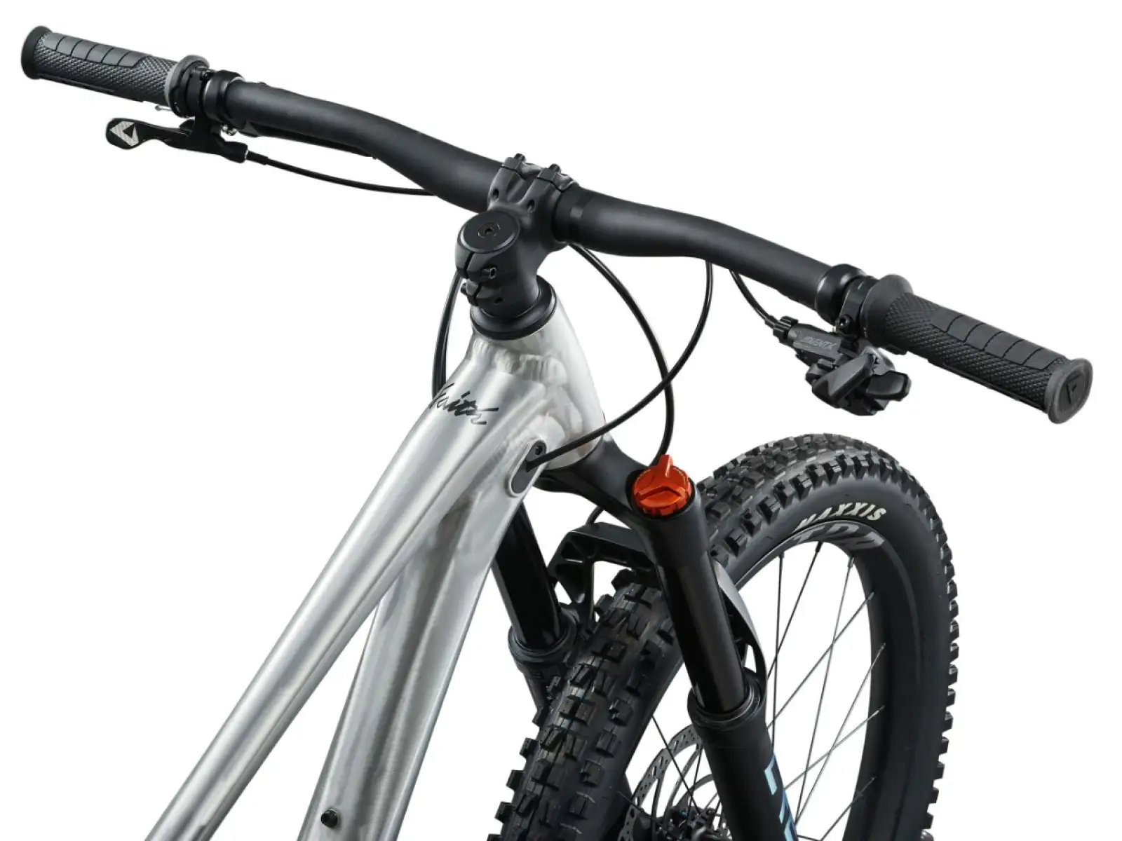 Giant Faith 24 dziecięcy rower fullsuspension Raw Aluminium