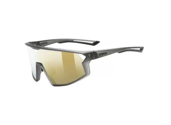 Uvex Skyryse okulary przeciwsłoneczne Smoke Matt/Mirror Gold