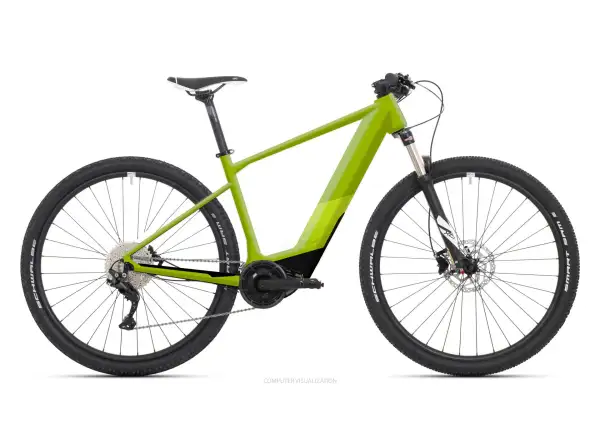 Superior eXC 7039 B Matte Lime Metatllic górski rower elektryczny