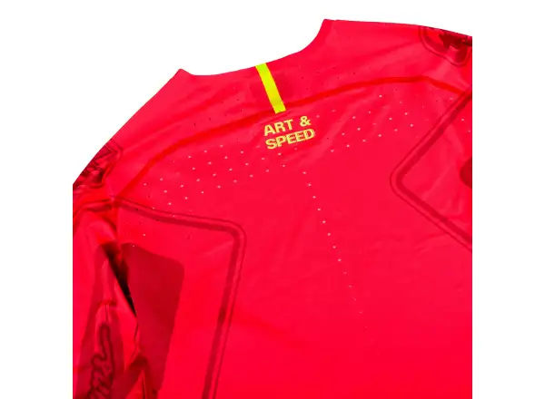 Troy Lee Designs Sprint Ultra Ghostwing męska koszulka z długim rękawem Infra Red