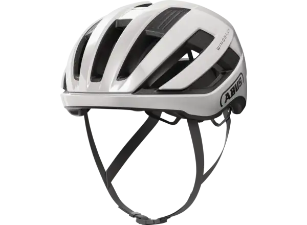 Abus WingBack kask rowerowy Shiny White