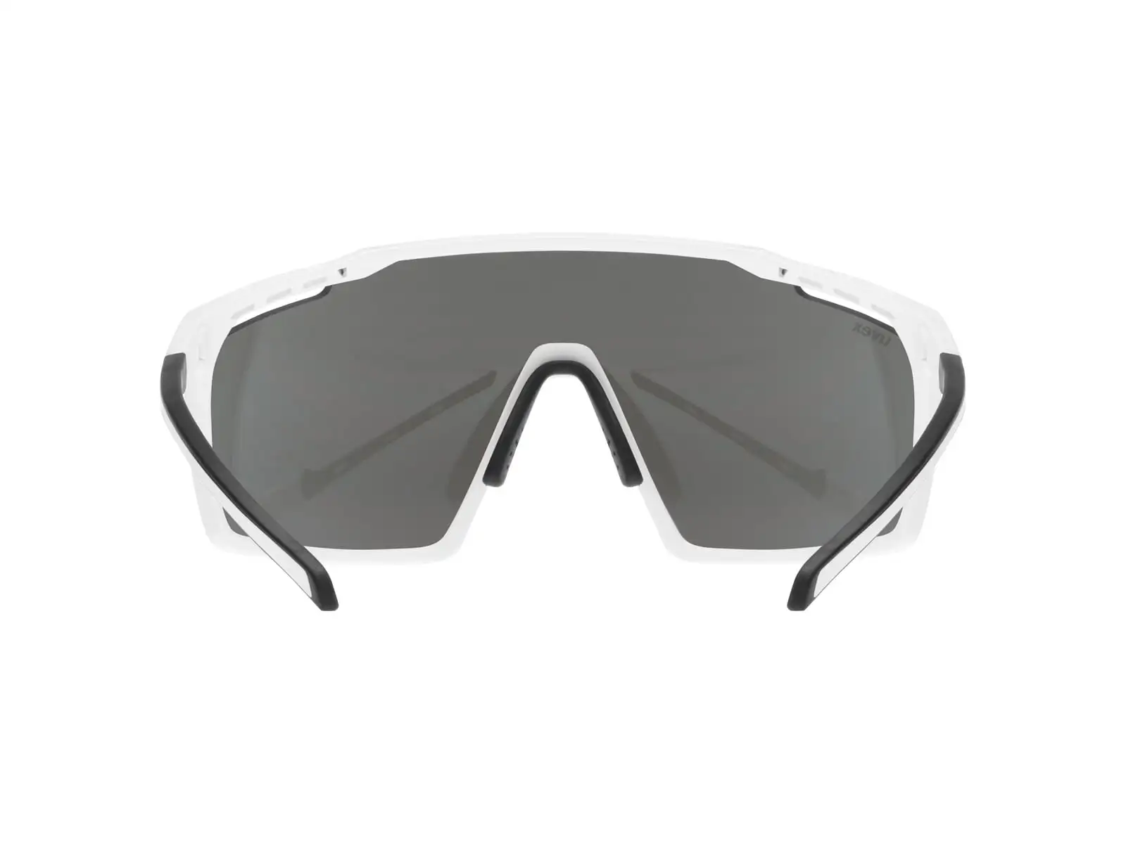 Uvex MTN Perform okulary rowerowe White Mat/Mirror Silver