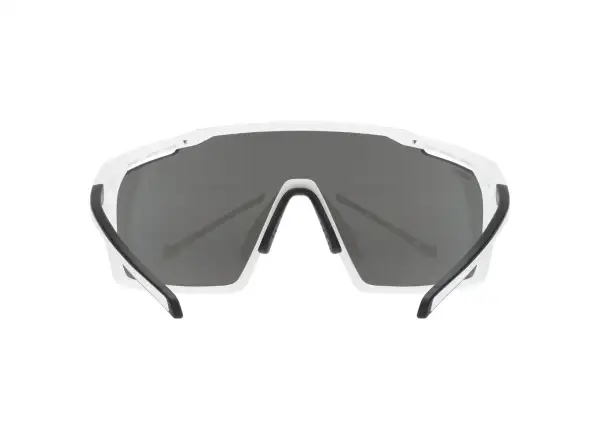 Uvex MTN Perform okulary rowerowe White Mat/Mirror Silver