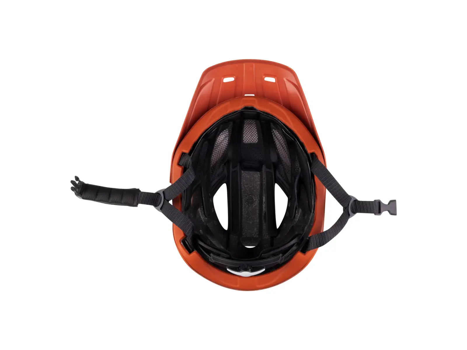 Force Ibex Mtb kask pomarańczowy matowy