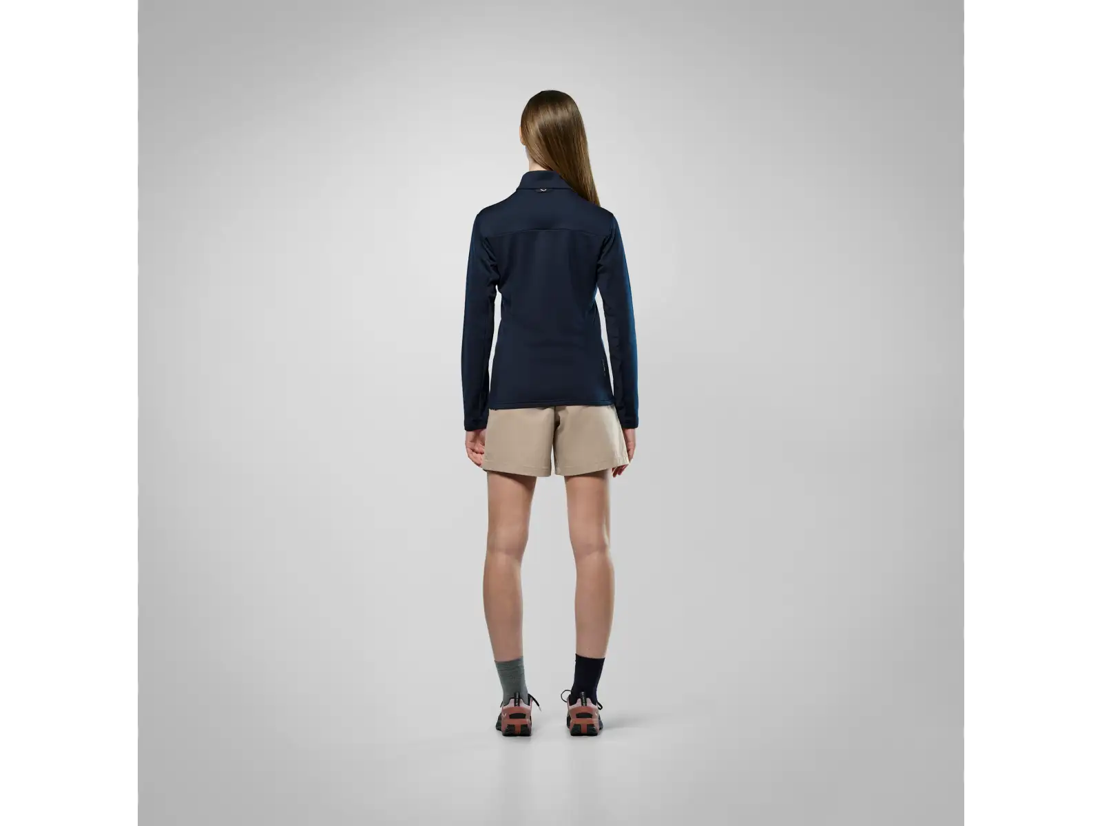 Salewa Puez Cammino Polarlite Half-Zip damska bluza Navy Blazer