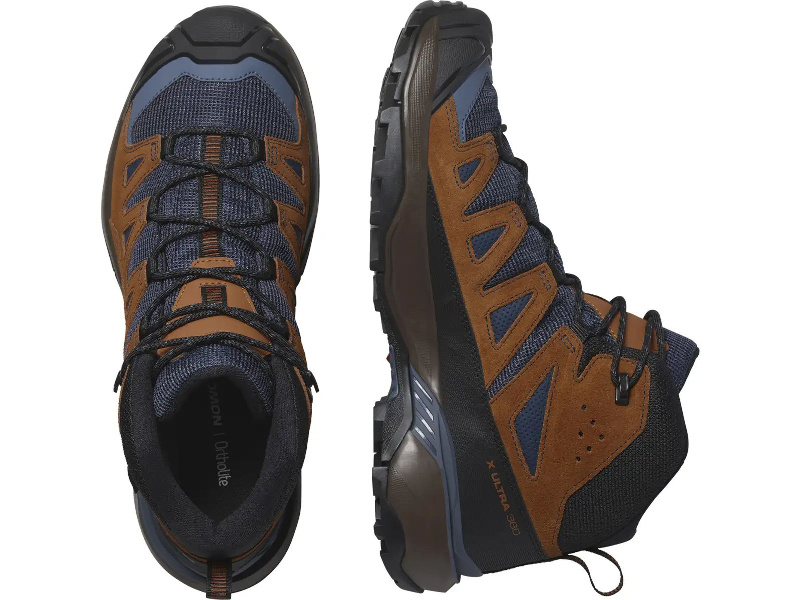 Salomon X Ultra 360 LDR MID GTX męskie buty turystyczne Blue Nights/Caramel Cafe/Grisaille