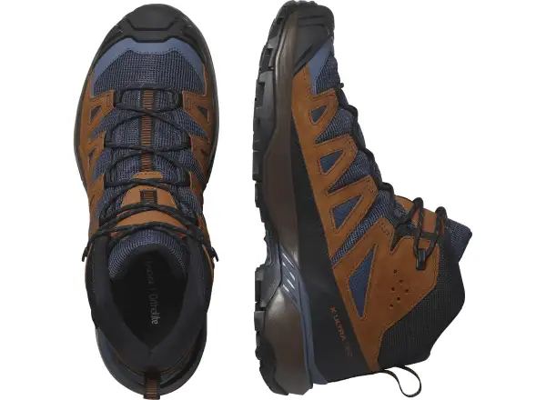 Salomon X Ultra 360 LDR MID GTX męskie buty turystyczne Blue Nights/Caramel Cafe/Grisaille