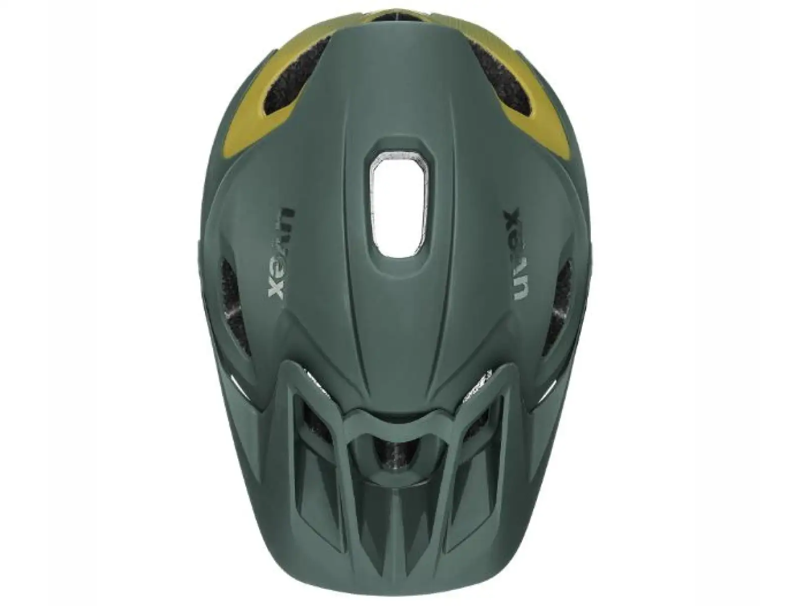 Uvex Quatro Integrale MTB kask Tocsen Forest/Mustard Mat