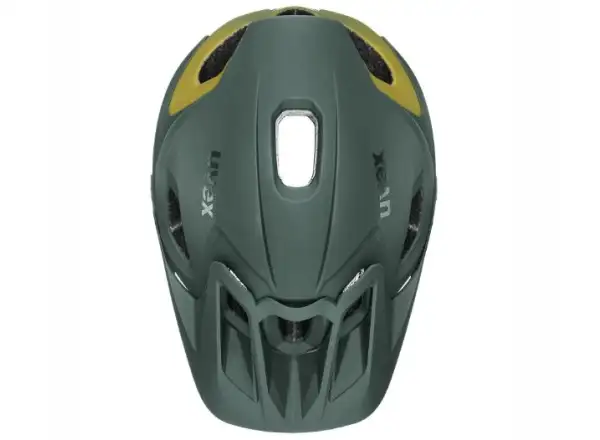 Uvex Quatro Integrale MTB kask Tocsen Forest/Mustard Mat