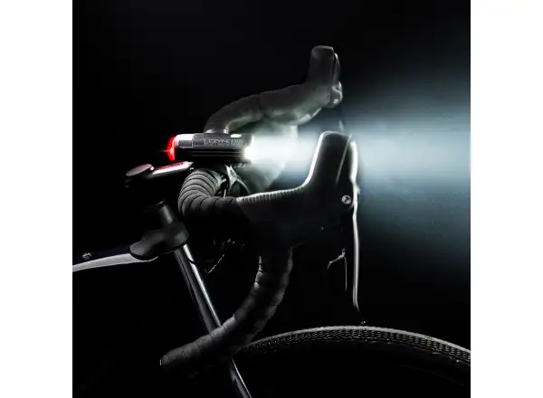 Lezyne React Drive Front przednie światło Matte Black