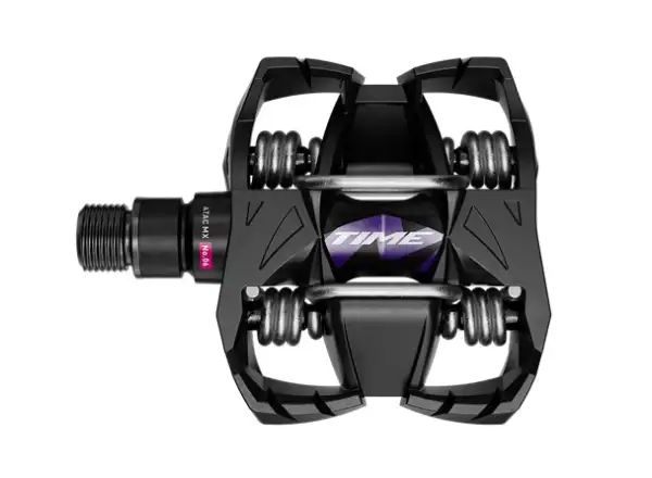 Time MX 6 zatrzaskowe pedały Black/Purple
