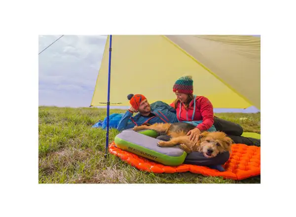 Sea to Summit Aeros Premium Deluxe Pillow poduszka dmuchana szara
