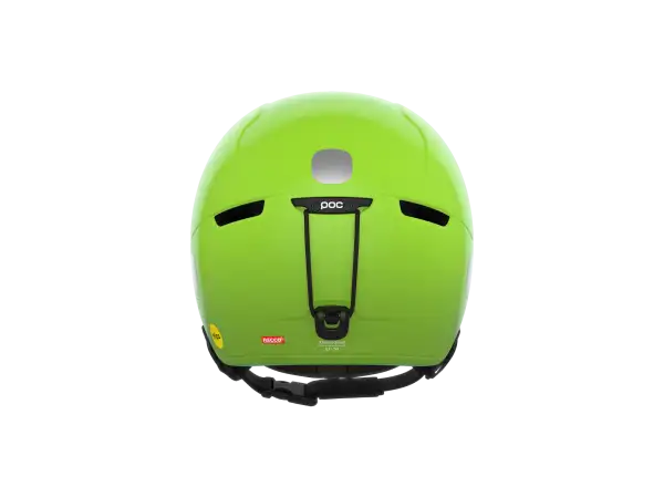 POC POCito Obex MIPS dziecięcy kask narciarski Fluorescent Yellow/Green