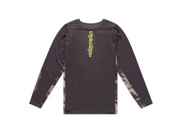 Troy Lee Designs Skyline Elemental męska koszulka z długim rękawem Dark Earth