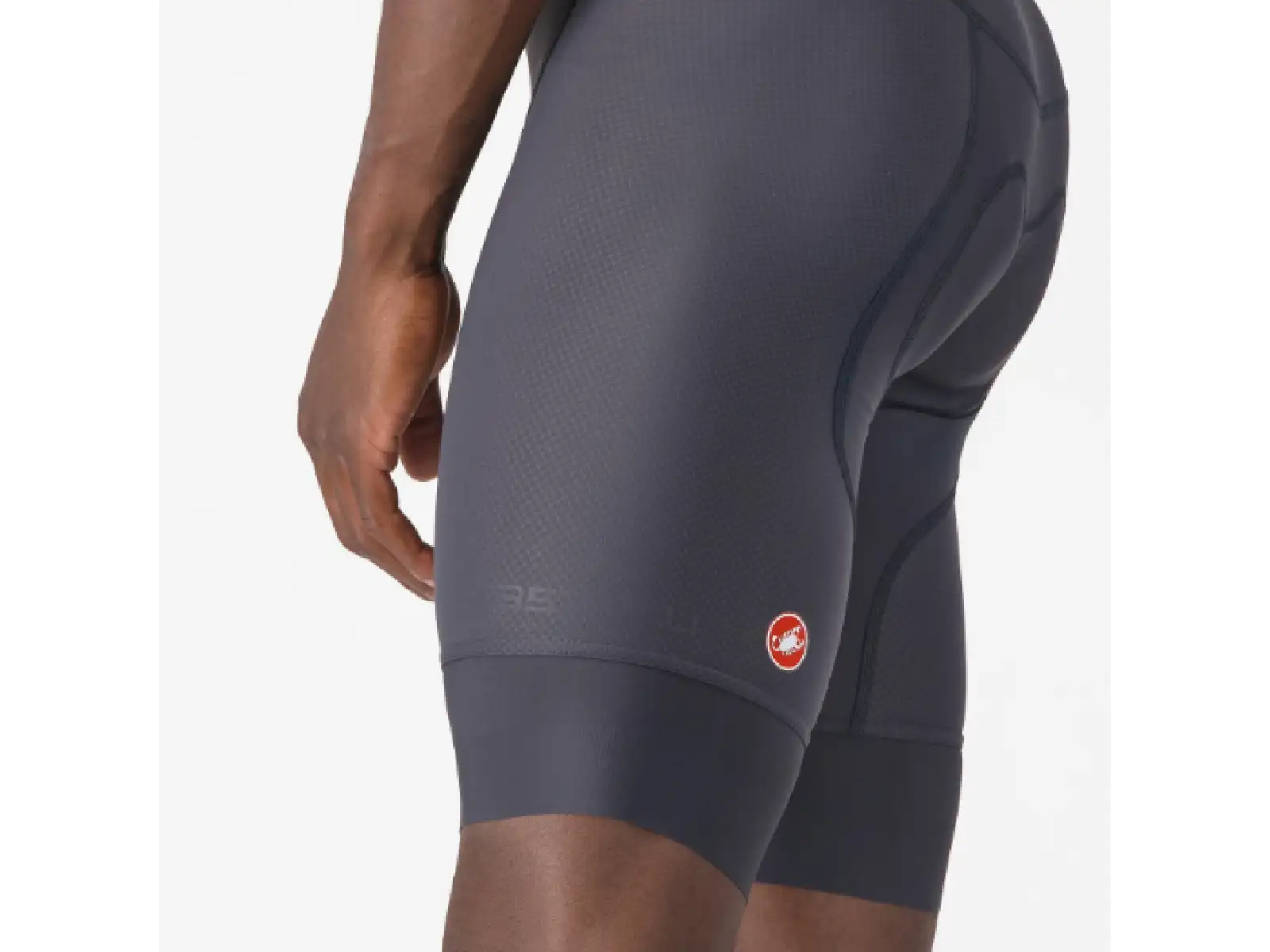 Castelli Competizione 2 męskie spodnie z szelkami Dark Gray