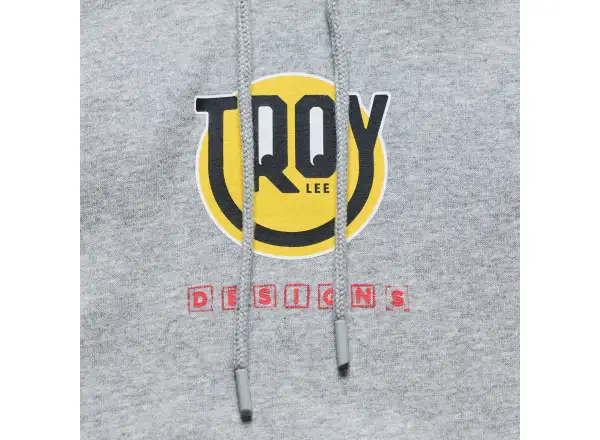 Troy Lee Designs Happy Dayz Racing męska bluza Gray heather
