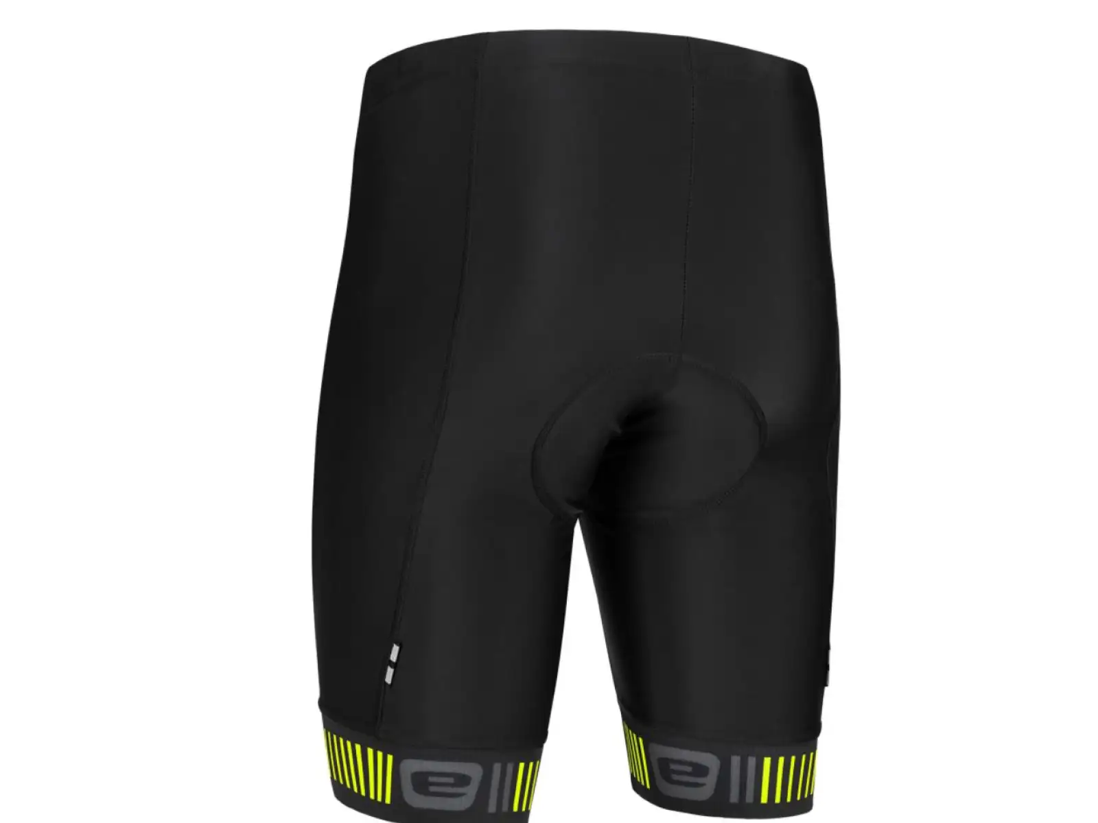 Etape Elite męskie spodenki z wkładką czarna/żółta fluo