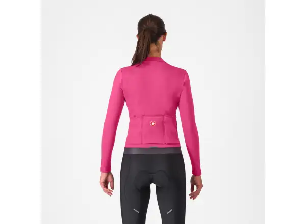 Castelli Espresso Thermal damski dres Violet Pink/Dark Gray