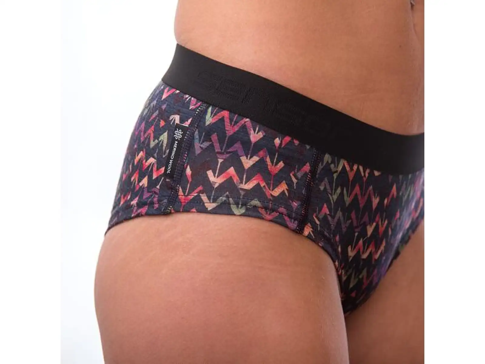 Sensor Merino Impress damskie majtki Deep Blue/Origami