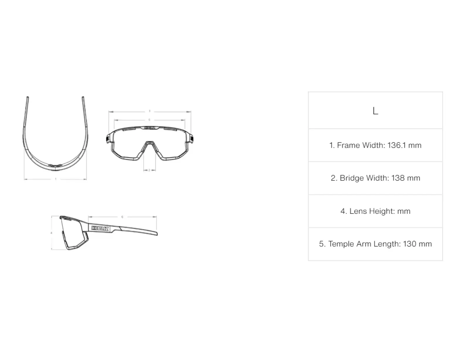Bliz P001 okulary przeciwsłoneczne Matte Black/Brown Pink Multi