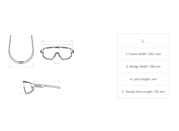 Bliz P001 okulary przeciwsłoneczne Matte Black/Brown Pink Multi
