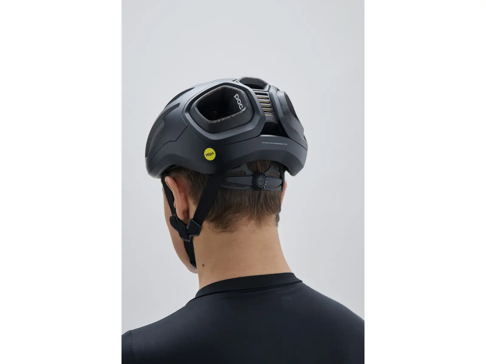 POC Amidal kask szosowy Granite Grey Matt