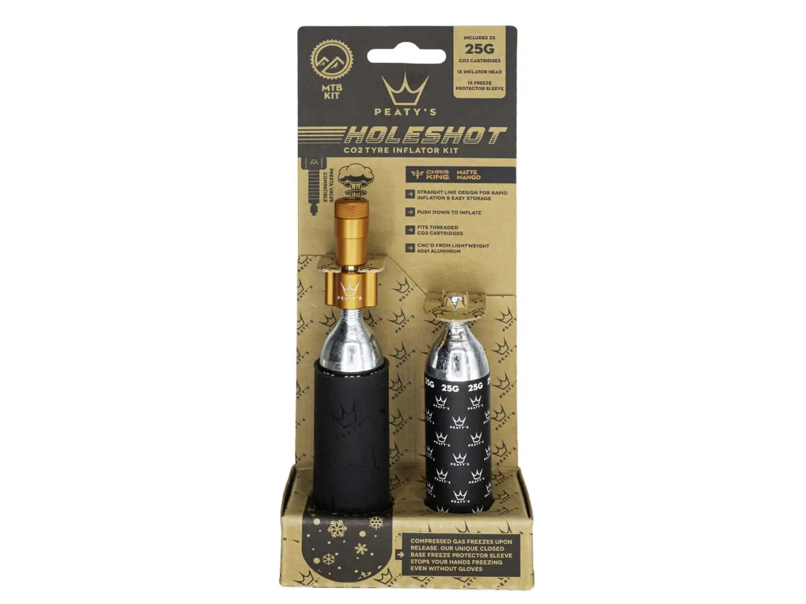 Peatys Holeshot CO2 zestaw 25 g Mango