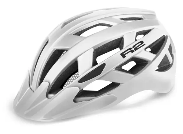 R2 Lumen kask rowerowy biała matowa