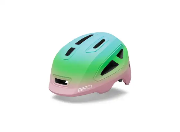 Giro Scamp II kask dziecięcy Mat Light Pink/Green Fade