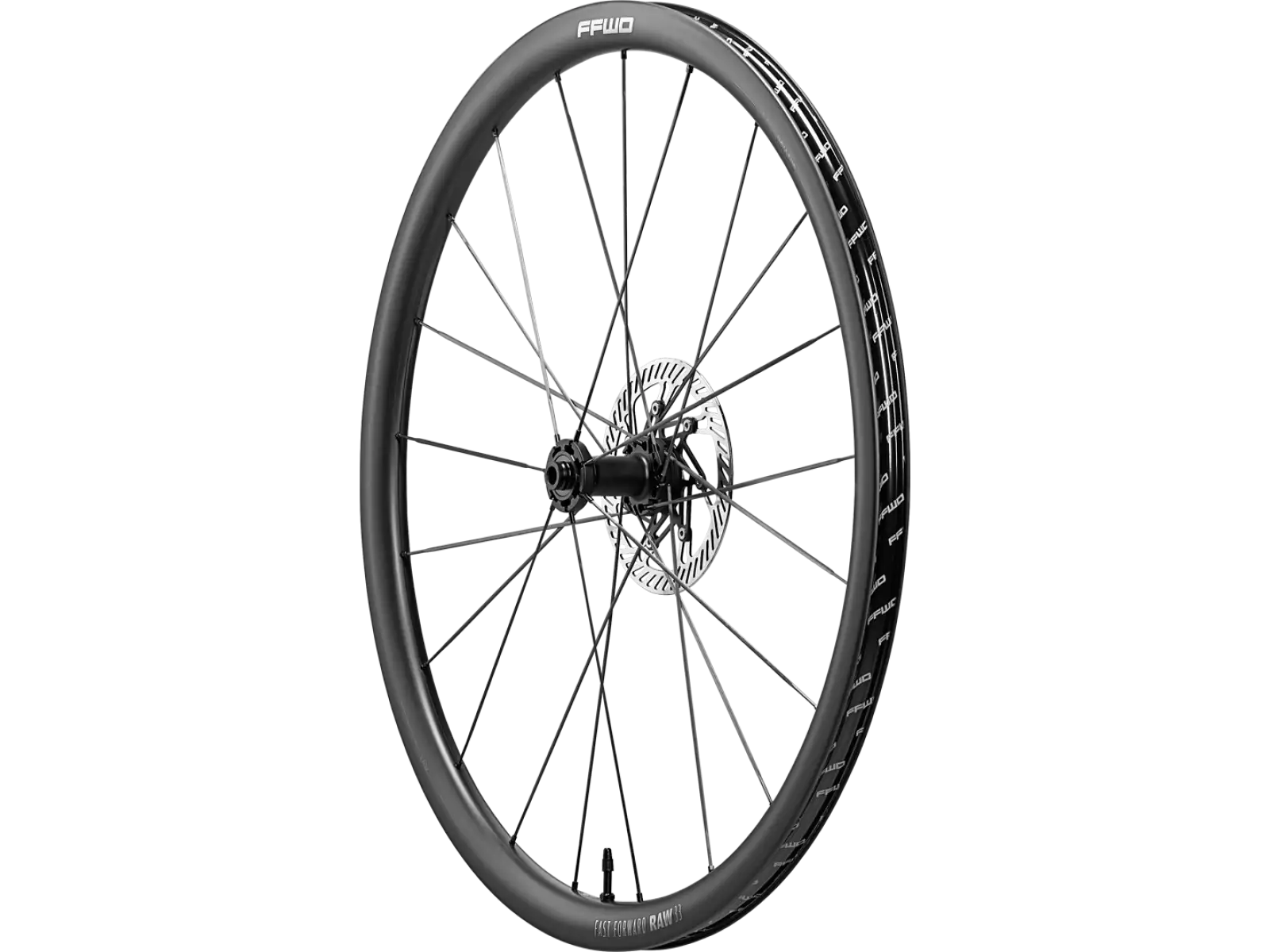 FFWD RAW CS 33 szosowe wyplecione koła Matt Black