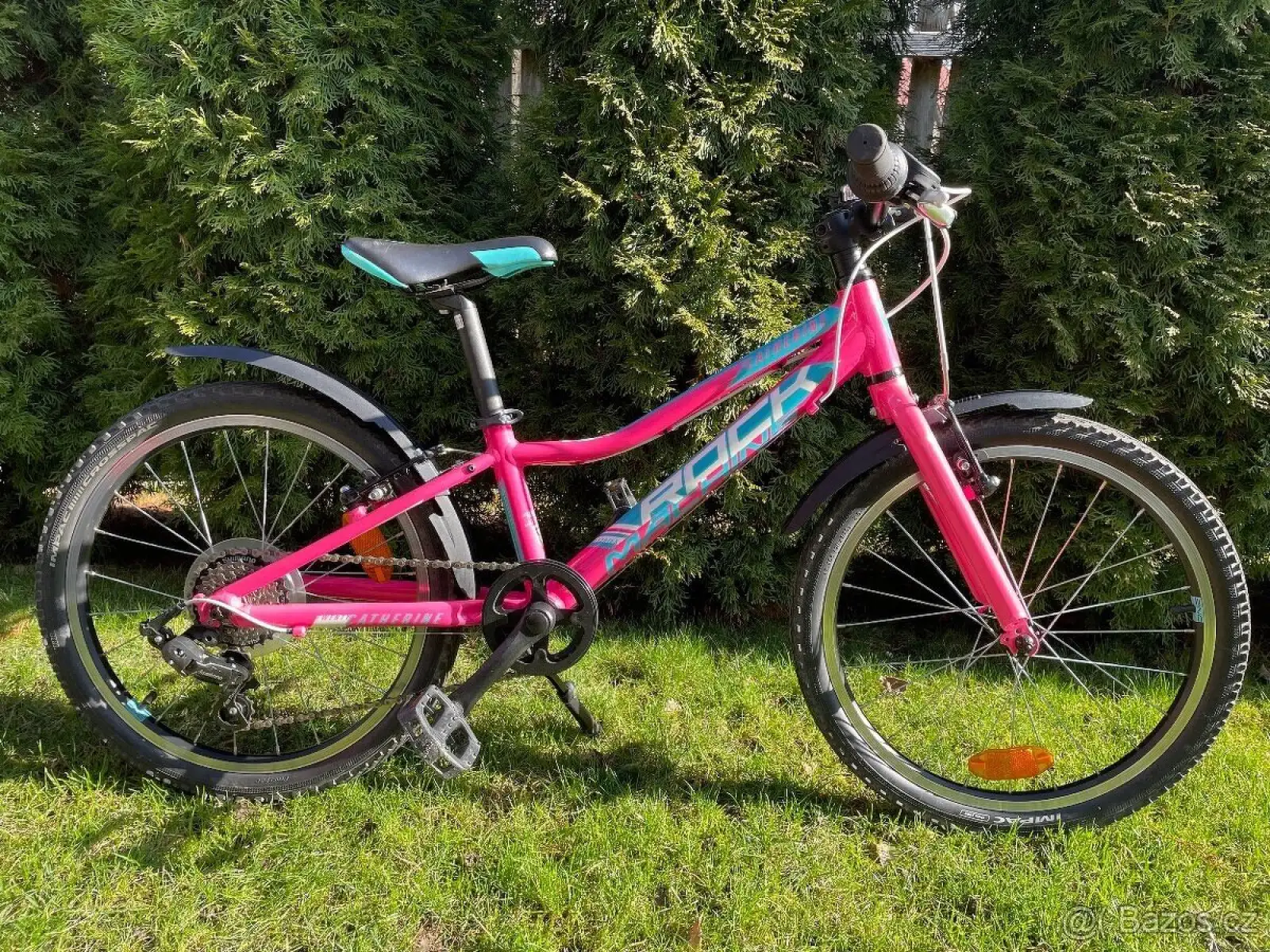 Rock Machine Catherine 20 rower dziecięcy Gloss Neon Pink/Violet/Neon Cyan