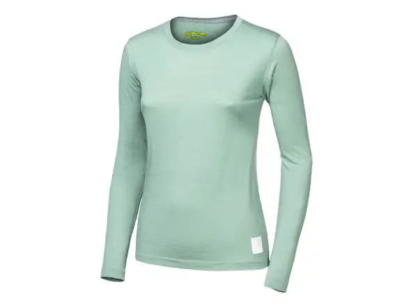 Sensor Merino Cordura damska koszulka długi rękaw Basil Green